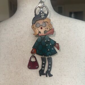 Gucci Mademoiselle Wooden Bag Charm/Keychain